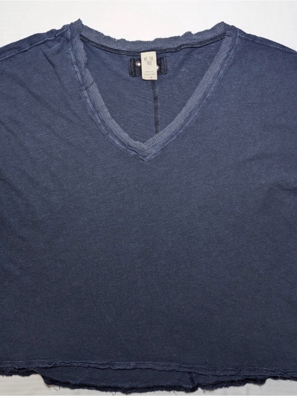 Free People We The Free oversized short sleeve v-neck